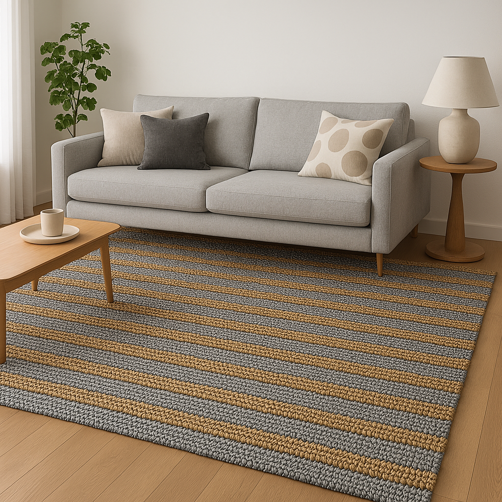 Microfiber floor mat